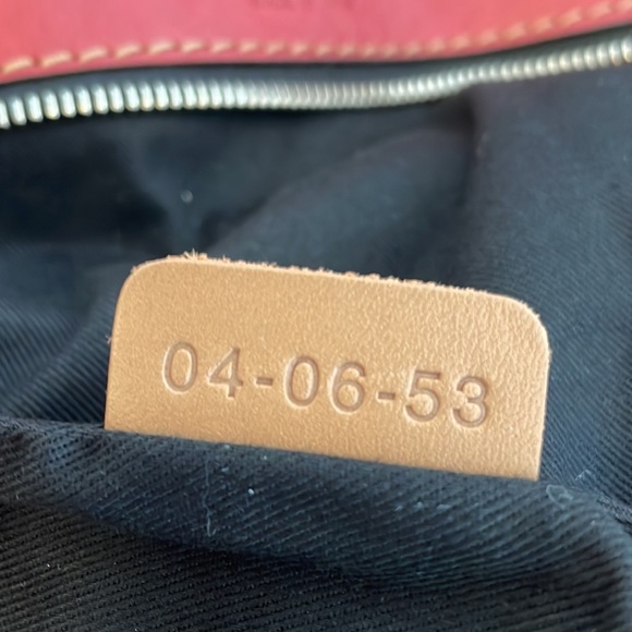 Reduced—CHLOE vintage Edith Dome Bowler red calfskin leather satchel tote, VGC - Picture 10 of 16